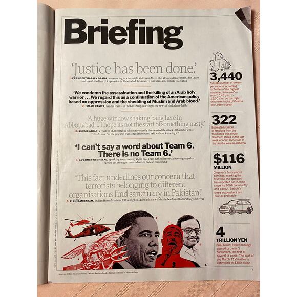 TIME magazine Special Report: The End of Bin Laden 68 pgs May 20, 2011 - Picture 3 of 13